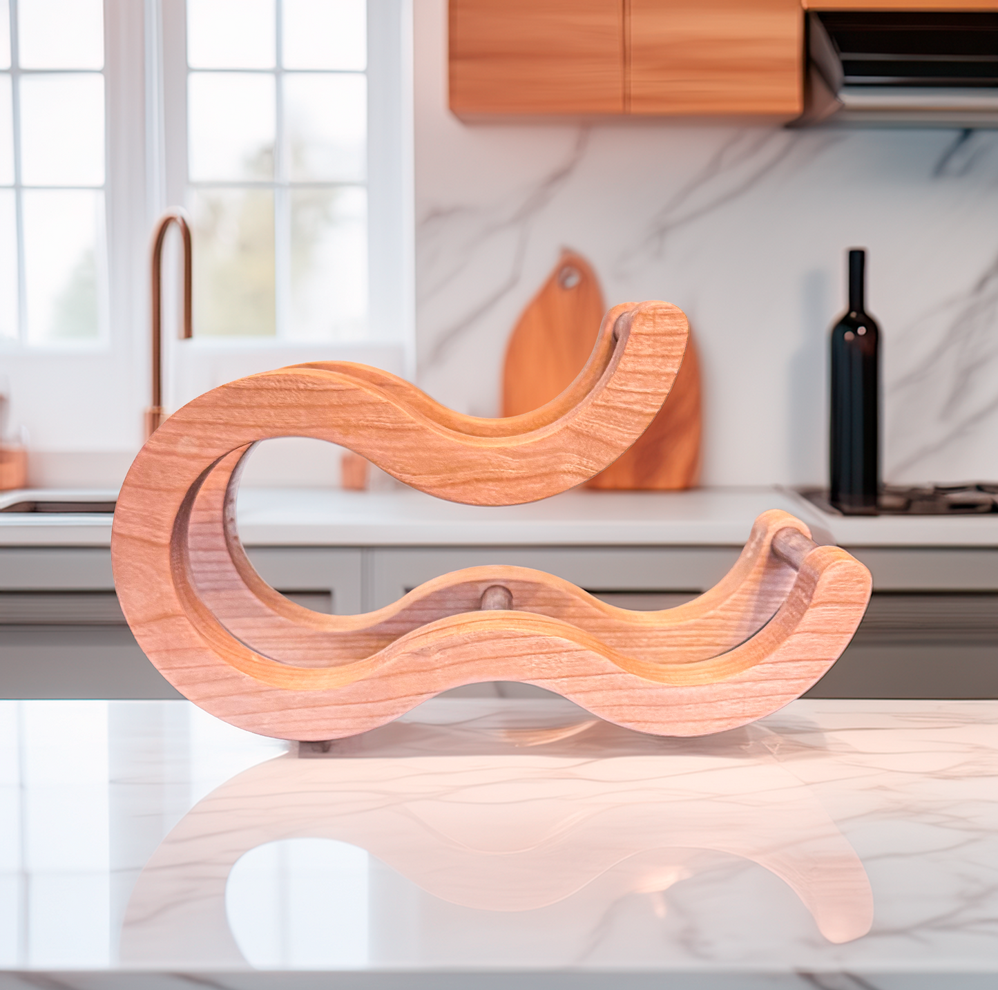 Cherry Wine Rack