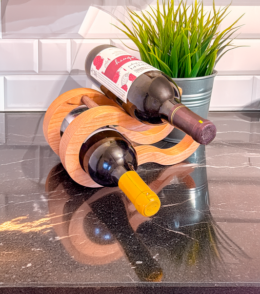 Cherry Wine Rack